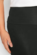 טייץ קצרה במידות גדולות בד במרקם גזרה 054967