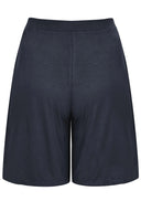 שורט במידות גדולות גזרה רחבה גומי במותן שתי כיסים קדמיים 144216