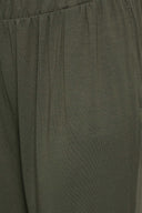 מכנסי ג'וגר במידות גדולות פרטי גומי בשוליים ובמותן עם כיסים 144781