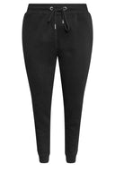 מכנסי ג׳וגר במידות גדולות גומי במותן גומי בשולי הקרסול קרסול צר 302754