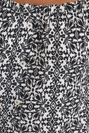 חולצה במידות גדולות כתפיים שמוטות שרוול קצר עם הדפס 322679