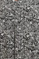 חולצה במידות גדולות בלי שרוולים צווארון V דוגמת פרחים חצאית מתרחבת 322683