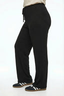 מכנסיים רחבים במידות גדולות גומי במותן עם שרוך ללא כיסים 037392