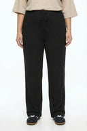 מכנסיים רחבים במידות גדולות גומי במותן עם שרוך ללא כיסים 037392