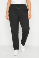 מכנסי טרנינג במידות גדולות גומי במותן עם שרוך עם כיסים גזרה ישרה 142694