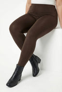 טייץ במידות גדולות צמוד לייקרה סטרץ׳ 143594