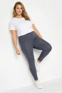 טייץ במידות גדולות צמוד לייקרה סטרץ׳ 143595