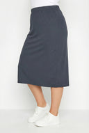 חצאית במידות גדולות מידי גומי במותן גזרה נוחה 160301