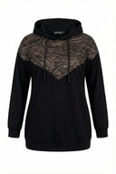 קפוצ׳ון במידות גדולות שרוול ארוך פרטי קפיטונז׳ 300319