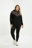 קפוצ׳ון במידות גדולות שרוול ארוך פרטי קפיטונז׳ 300319