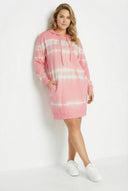 קפוצ׳ון במידות גדולות ארוך דוגמת באטיק עם כיסים 302208