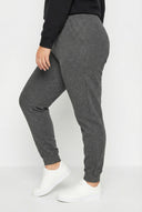 מכנסי ג׳וגר במידות גדולות גומי במותן גומי בשולי הקרסול קרסול צר 302755