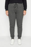 מכנסי ג׳וגר במידות גדולות גומי במותן גומי בשולי הקרסול קרסול צר 302755