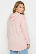 קפוצ'ון במידות גדולות פרטי פאייטים ללא כיסים שרוול ארוך 303002