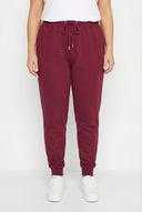 מכנסי ג׳וגר במידות גדולות גומי במותן גומי בשולי הקרסול עם שרוך עם כיסים שולי קרסול צר 303568