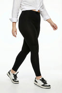 טייץ ספורט במידות גדולות מותן גבוהה גזרה צמודה 038396