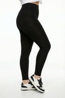 טייץ ספורט במידות גדולות מותן גבוהה גזרה צמודה 038396