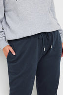 מכנסי ג׳וגר במידות גדולות גומי במותן גומי בשוליים עם כיסים קרסול צר 303172