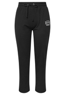 מכנסיים במידות גדולות גזרה ישרה גומי במותן שתי כיסים קדמיים עם הדפס 303902