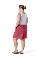 שורט במידות גדולות עם כיסים גומי במותן 216186